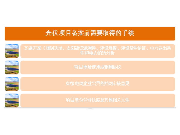 最新：太陽能光伏發(fā)電、風(fēng)電項(xiàng)目開發(fā)前期所需手續(xù)清單